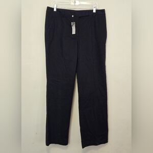 Talbots Heritage Boot Pants. New With Tags Navy Blue Size 12 High Rise